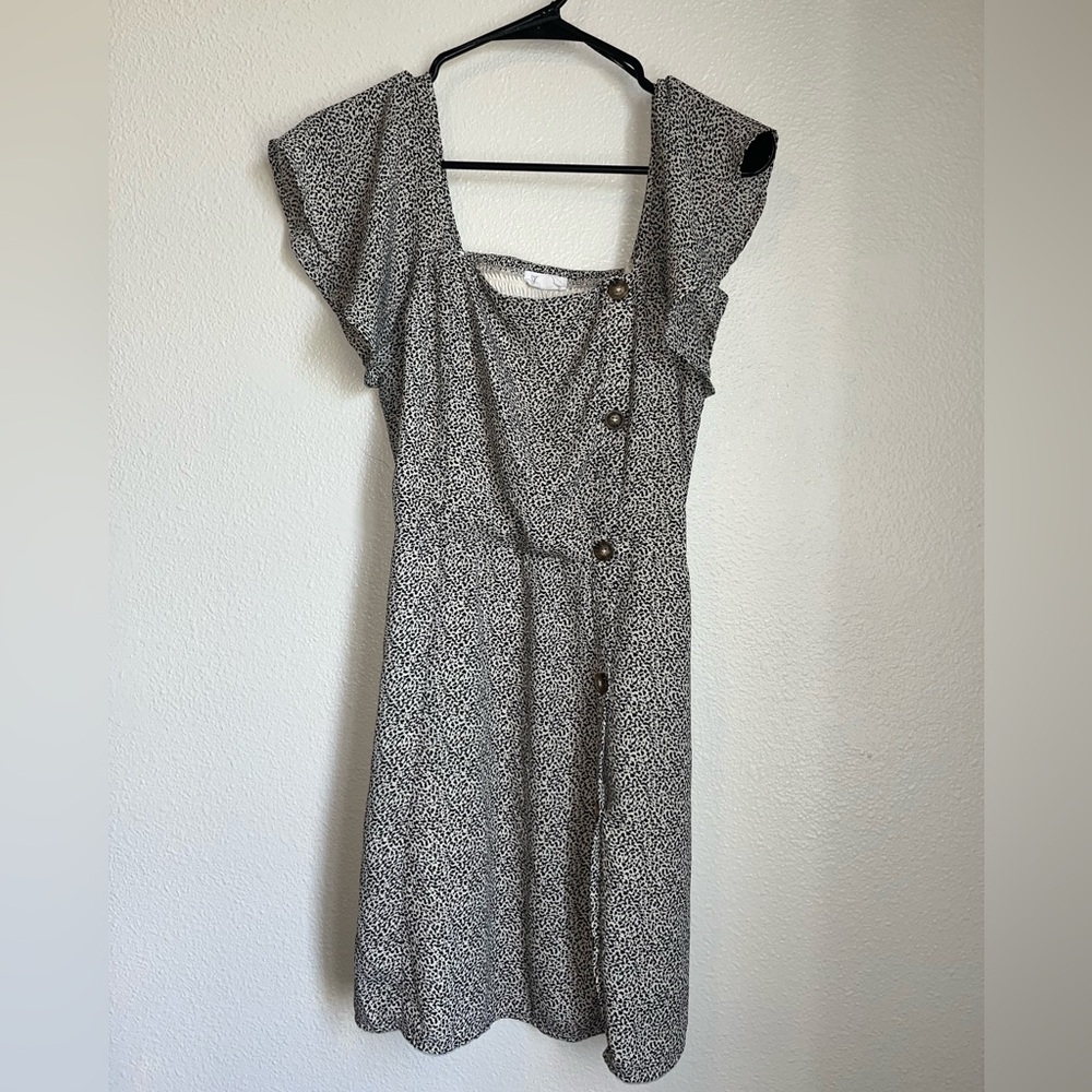 SIENNA SKY PRINT DRESS| size S